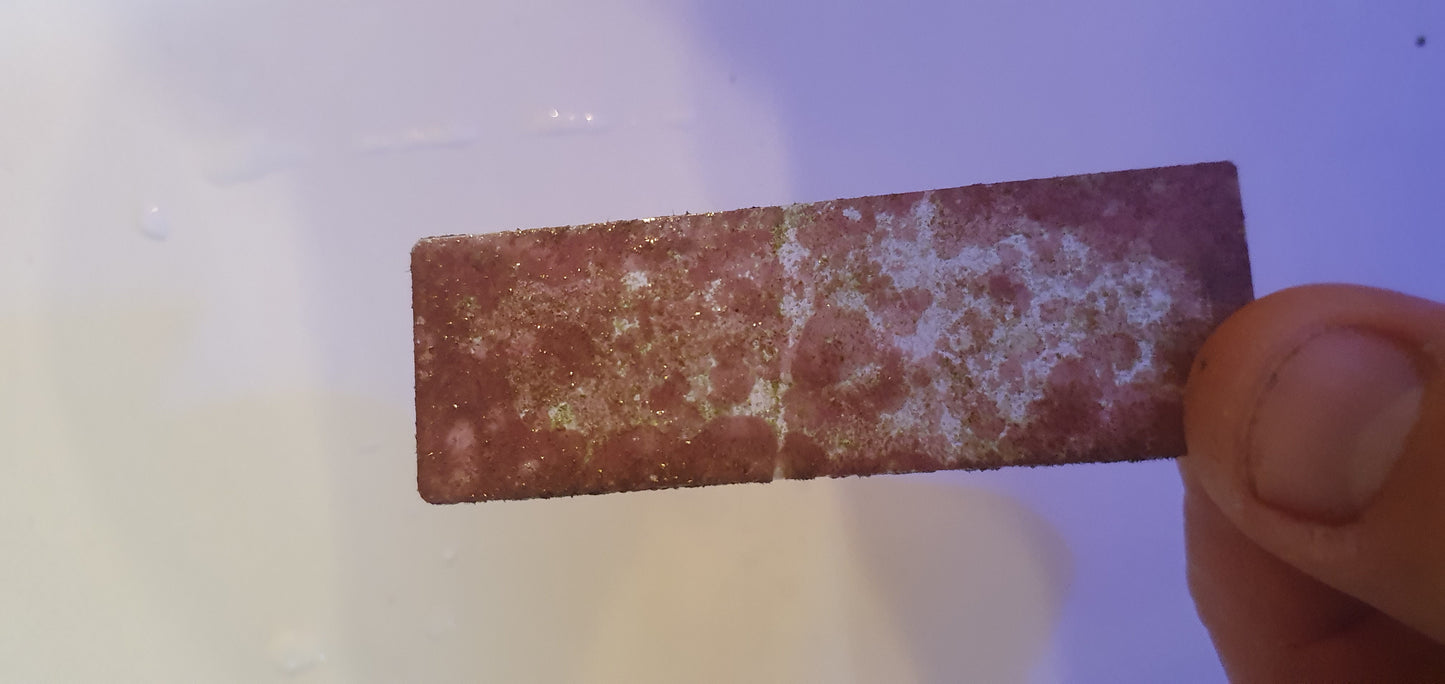 Mixed coraline glass seeding plate