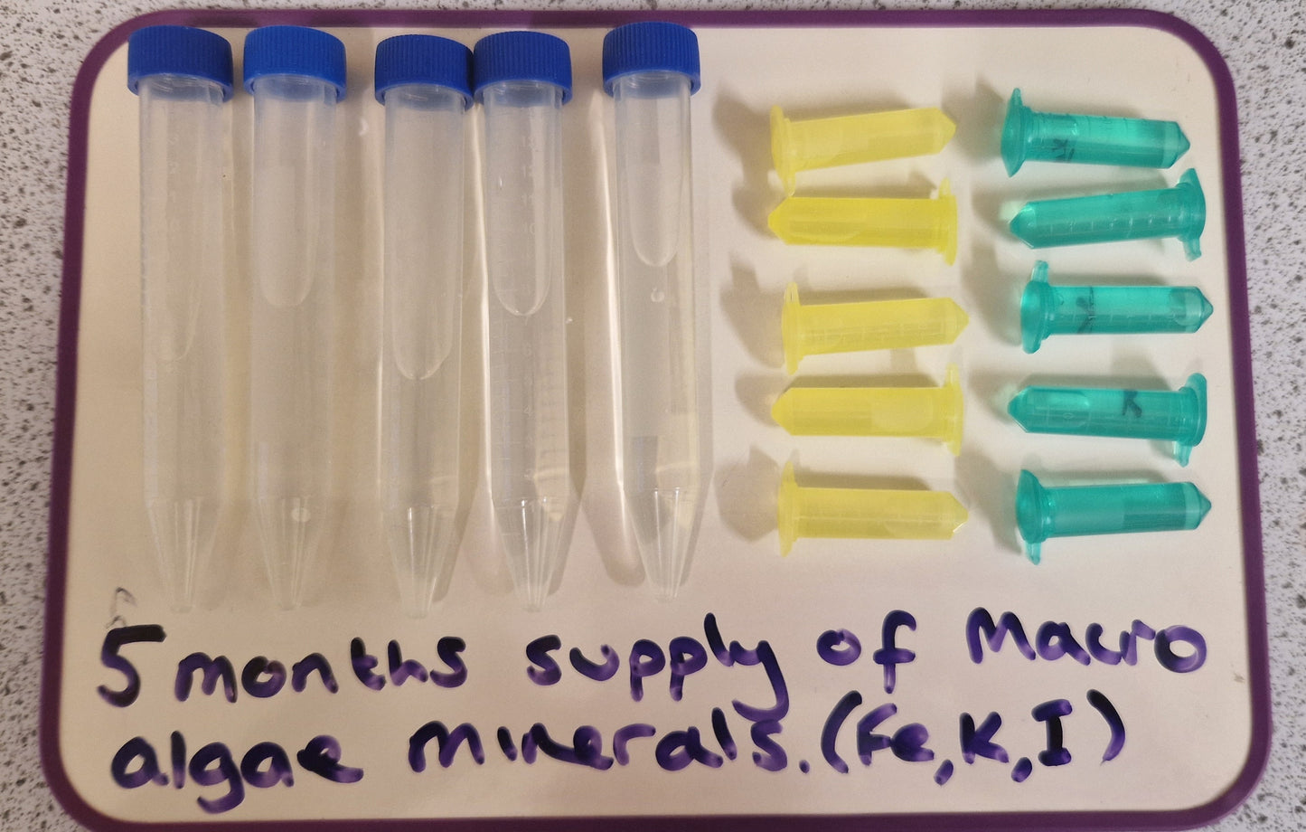 Macro Algae nutrient pack (Iron, Potassium, Iodine)